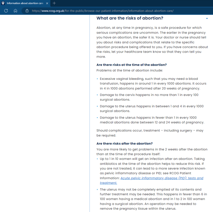 Abortion complications massively&nbsp;under-reported